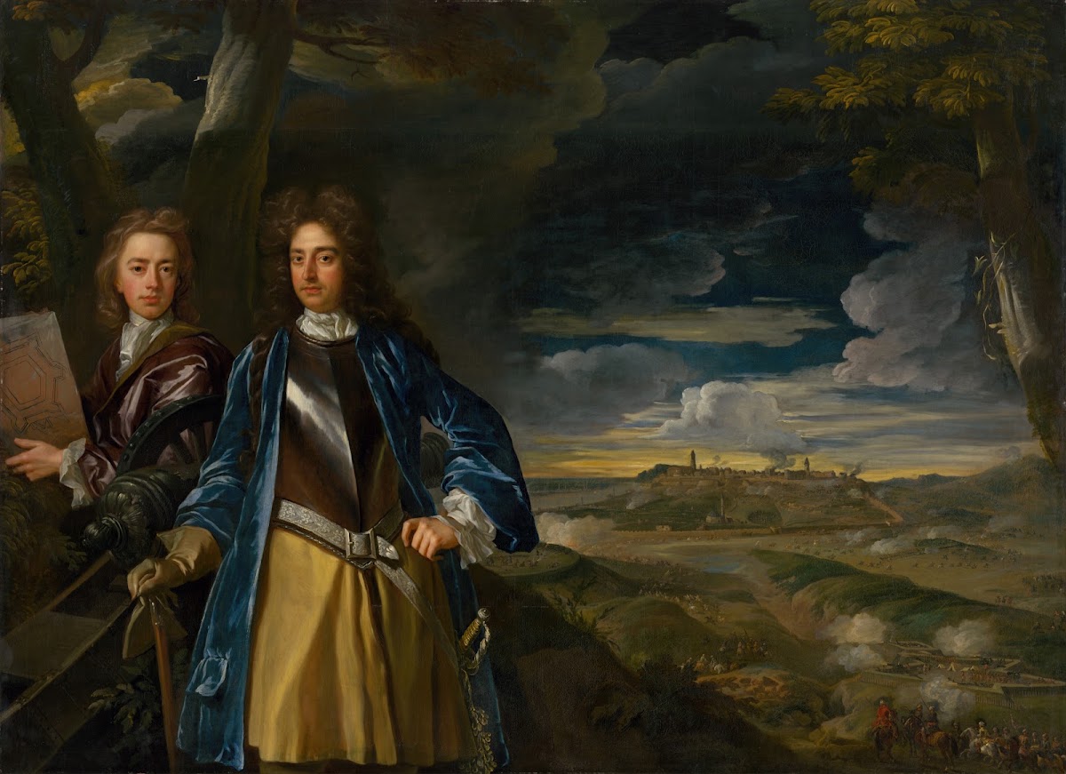 General Michael and John Richardson in the Battle of Belgrade 1710