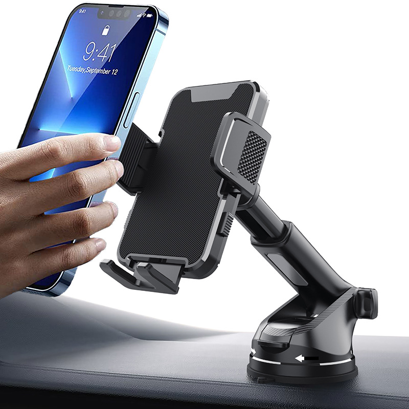 Suction cup phone holder for cars, 360° rotatable