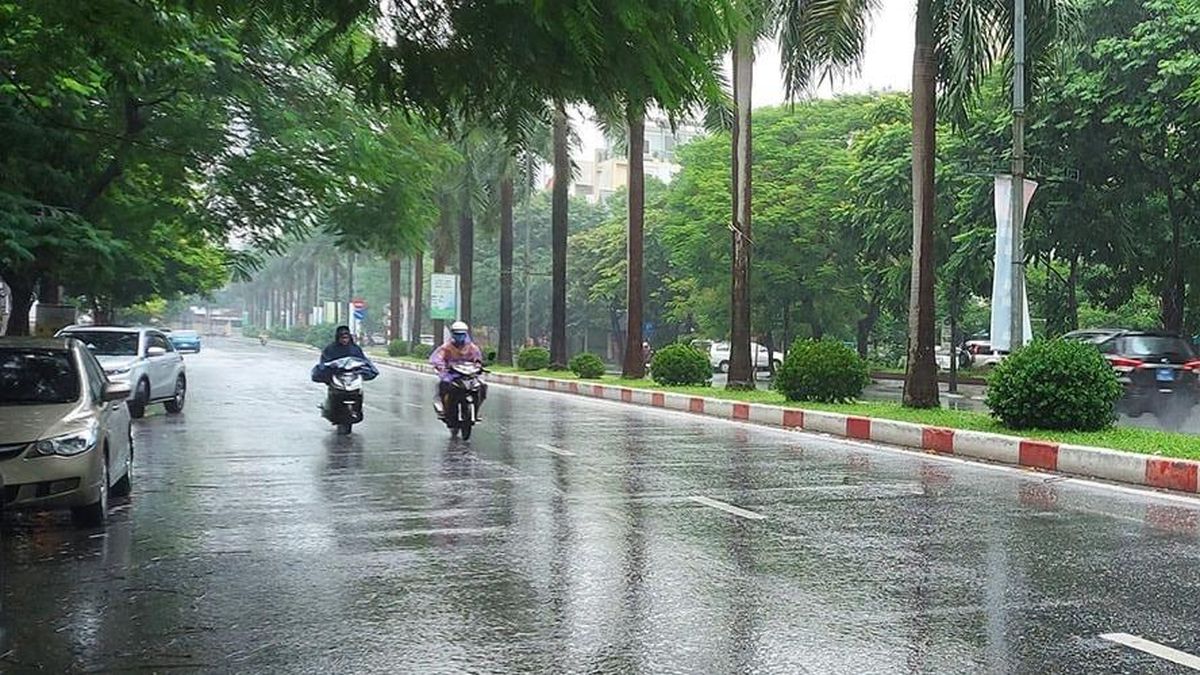 Miền Bắc đón mưa dông nhiều ngày - Đài Phát thanh và truyền hình Hà Nội