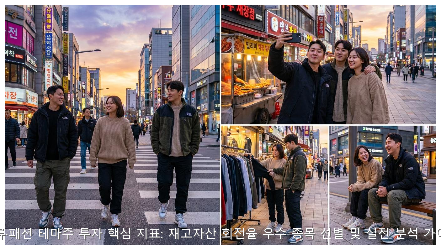 의류 패션 테마주 투자: 재고회전율 우수 종목 선별 가이드 핵심 안내 및 분석 인포그래픽 (7)