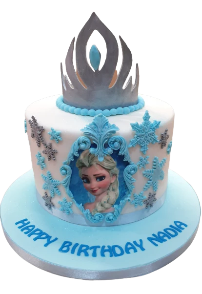 Frozen Elsa Birthday Cake CB-NC520