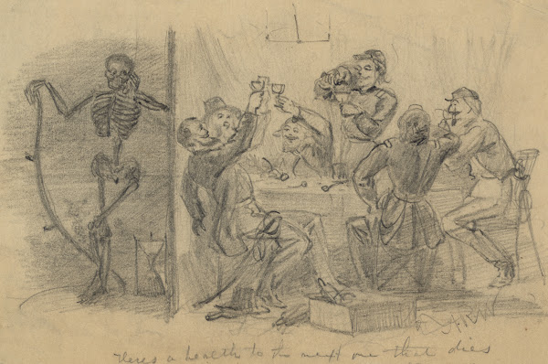 Heres a health to the next one that dies 1860 1865