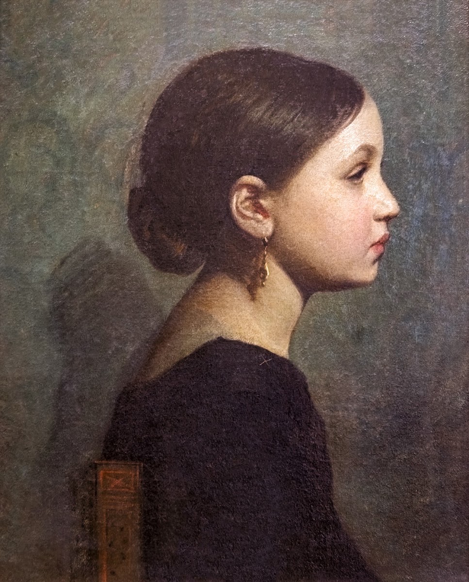 Portrait Of A Girl After The Ball 1885