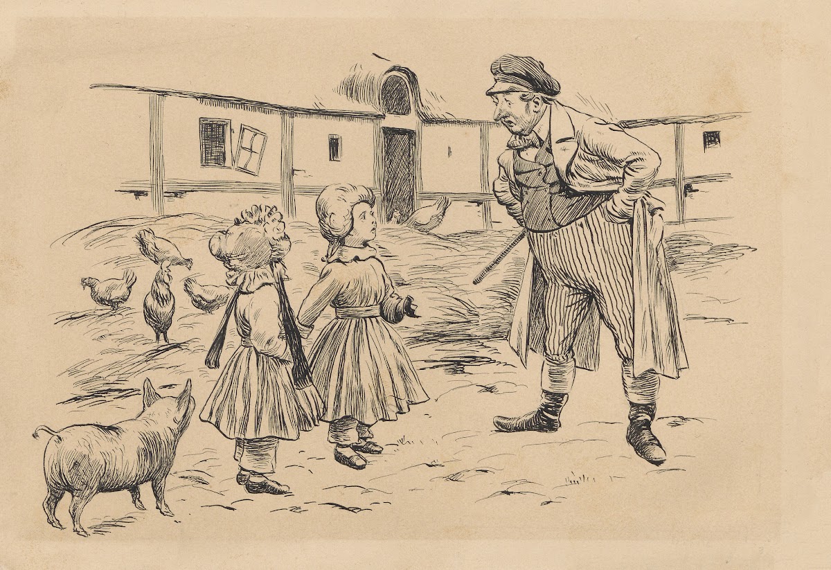 Girls on a farm 1923