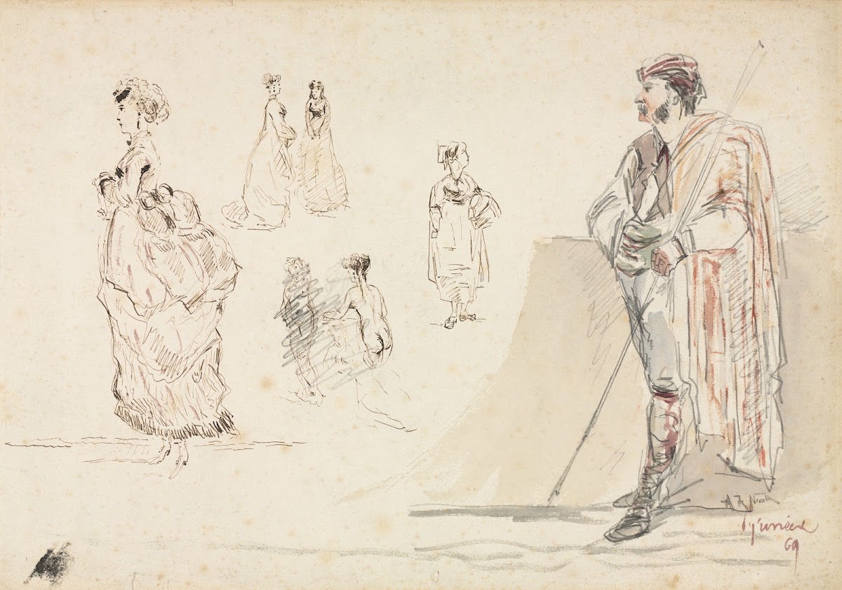 Sketches of Figures 1869