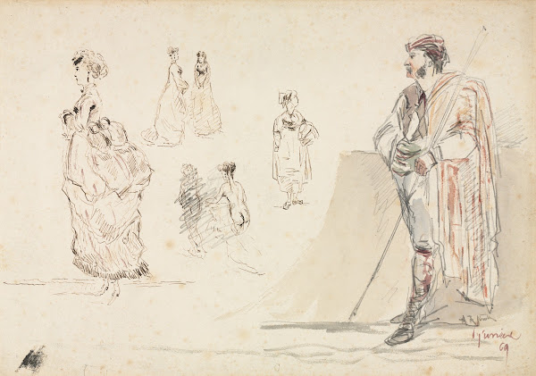 Sketches of Figures 1869
