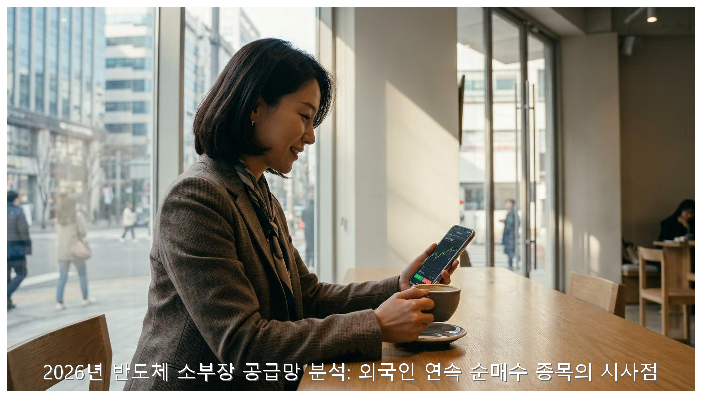 2026년 반도체 소부장 공급망 분석: 외국인 연속 순매수 종목의 시사점 핵심 안내 및 분석 인포그래픽 (7)