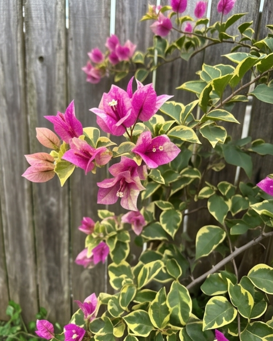 Imported Royal Splash Bougainvillea Plant — view 4