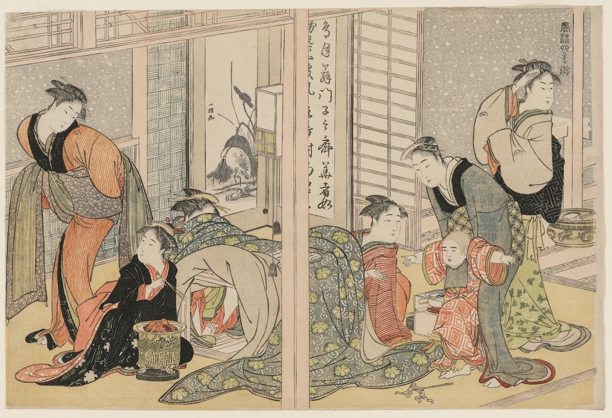 Elegant Pleasures of the Four Seasons c 1782