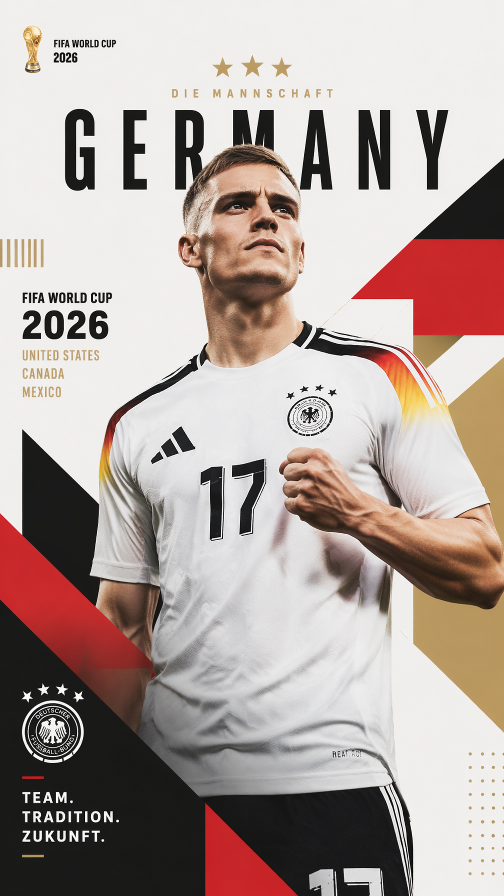 Alemania Identidad Oficial Formato Minimalista