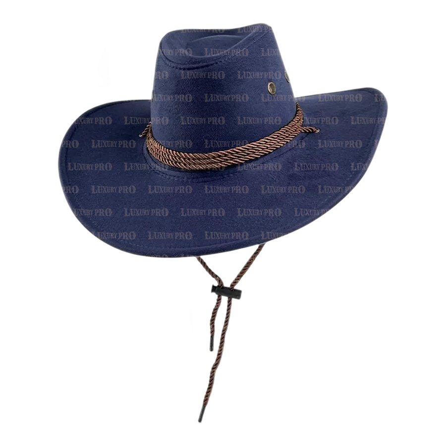 Double-sided cord-top cowboy hat