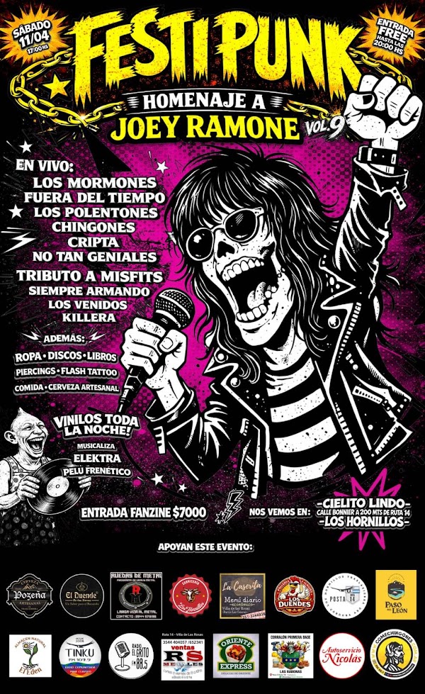 FESTIPUNK HOMENAJE A JOEY RAMONE
