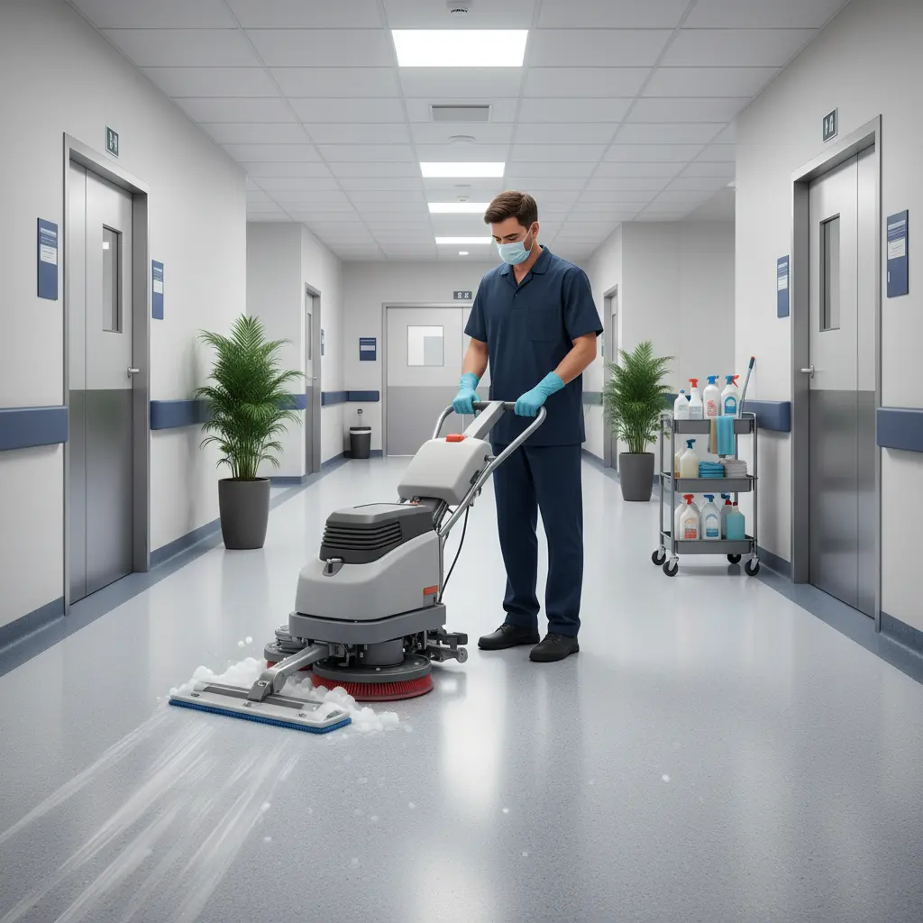 Cara perawatan dan pembersihan lantai vinyl hospital grade