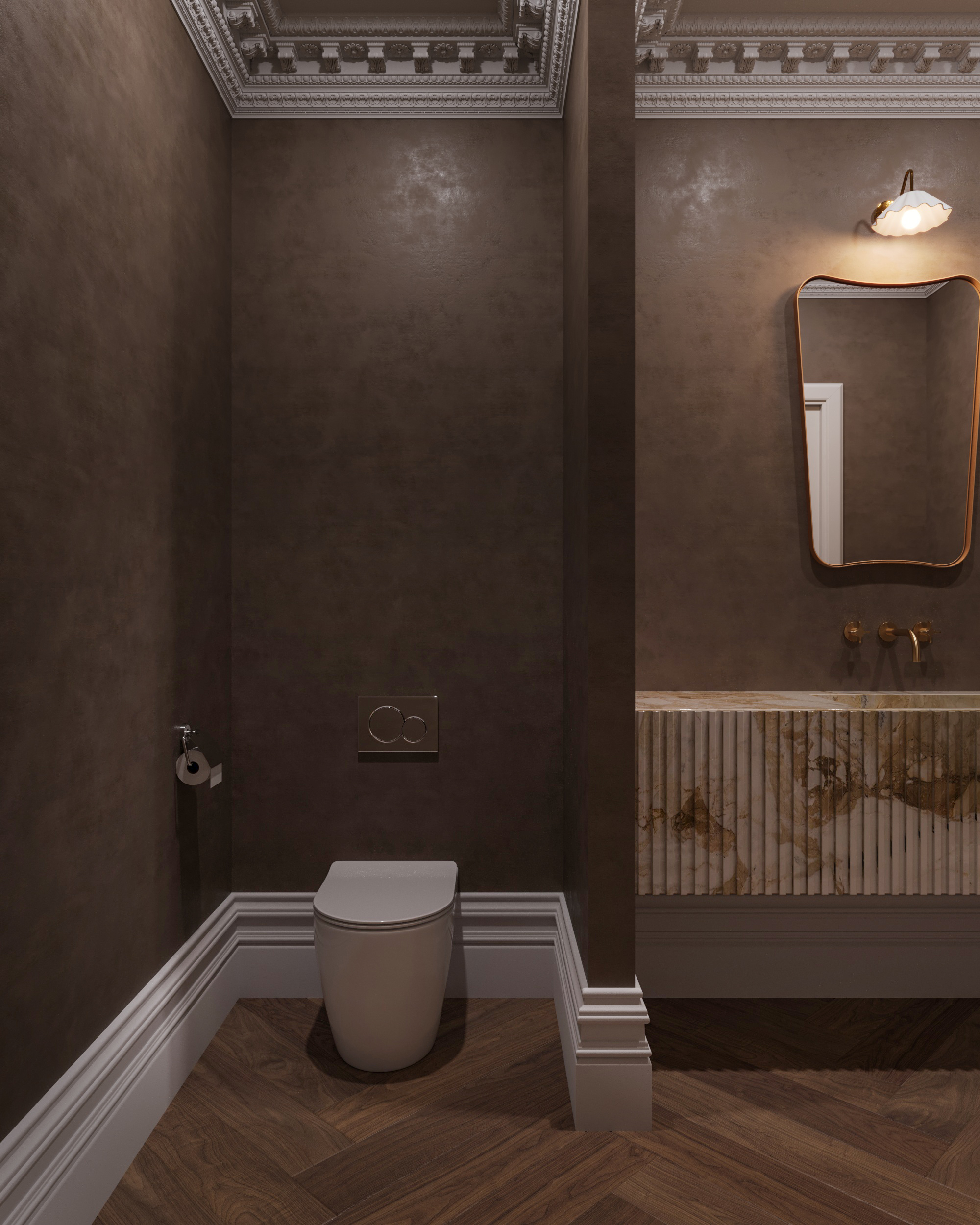 Powder Room Vanity