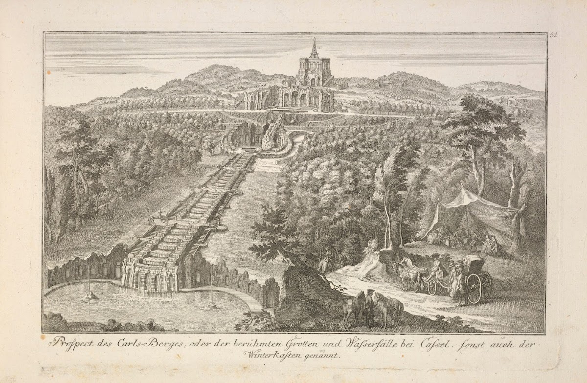 Architecture of German cities Pl42 18th century