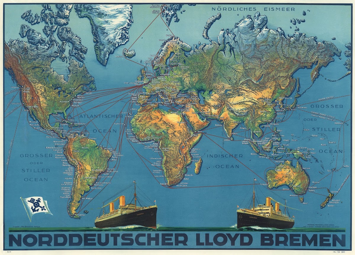 Norddeutscher Lloyd Bremen 1928