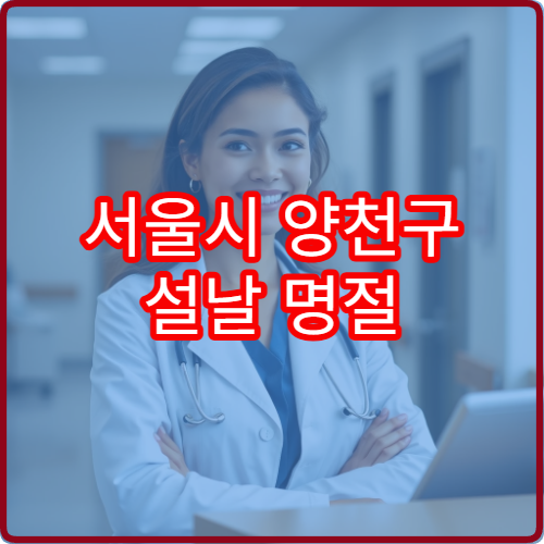 서울시 양천구 설날 명절 류마티스내과 연휴 진료 병원 관절염·만성 통증 상담 가능