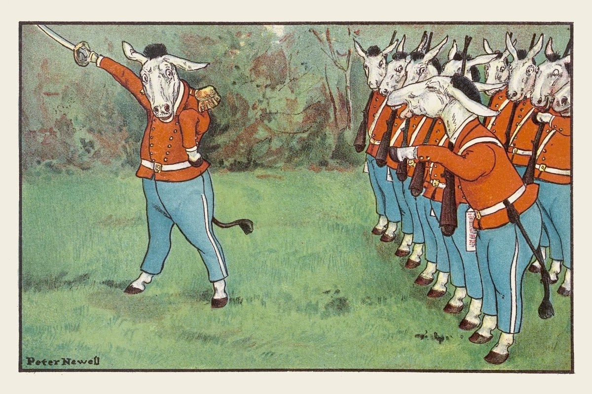 Ere long their captain shouted March 1904