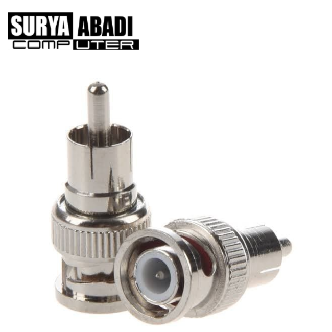 CONVERTER BNC TO RCA MALE