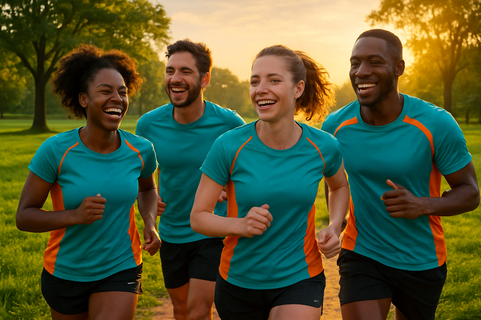 Running team entrenando en Buenos Aires