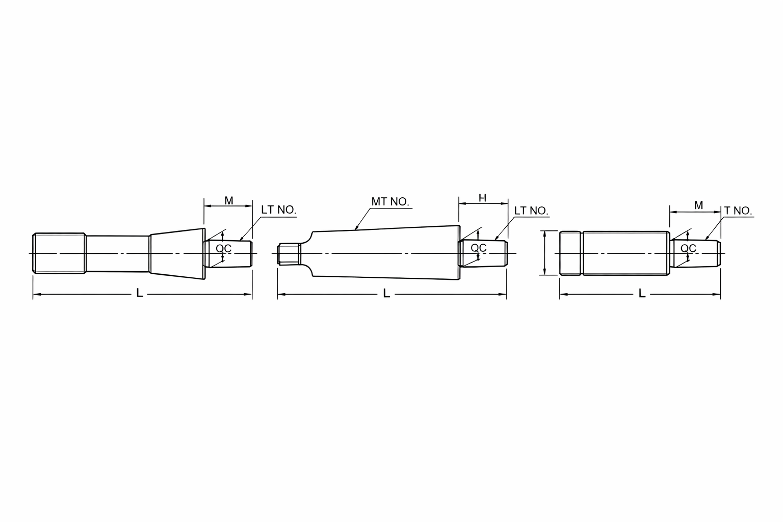 Plano dimensional Serie VJ