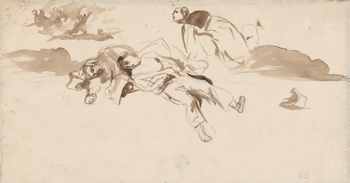 Study of Bodies Liberty Leading the People 1830