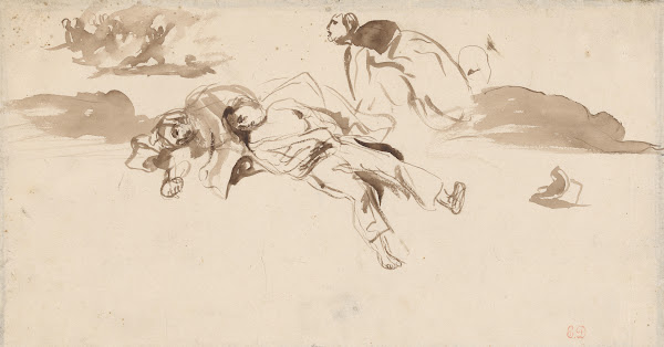 Study of Bodies Liberty Leading the People 1830