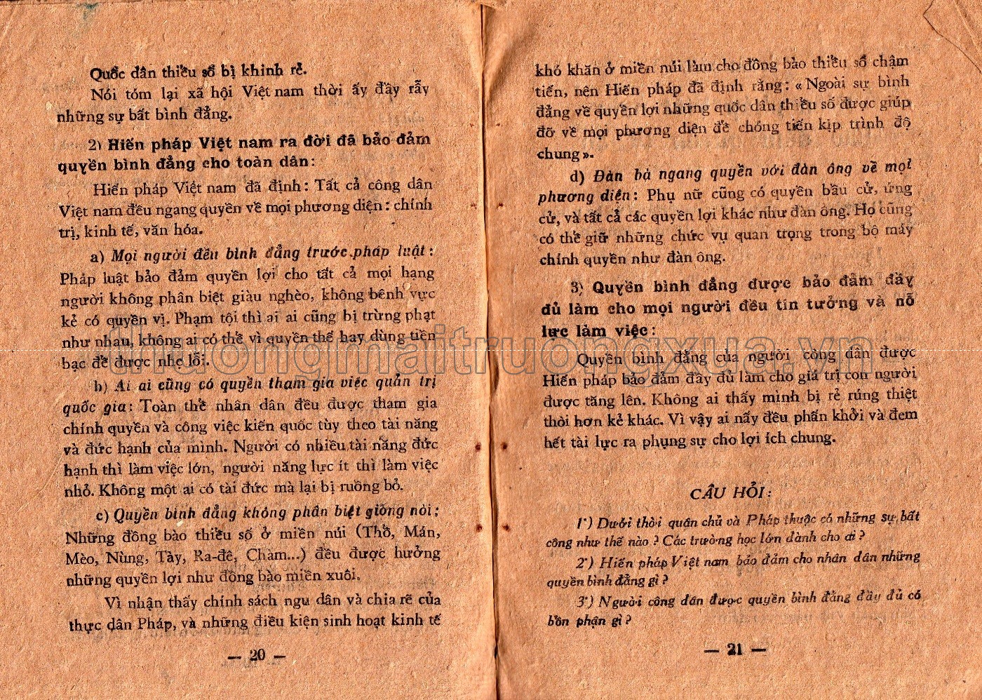 Giáo dục công dân lớp 4 phổ thông (1953) - Trang 12