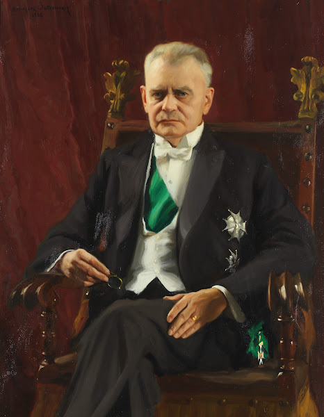 Portrait of the Governor Henning Elmquist 1932