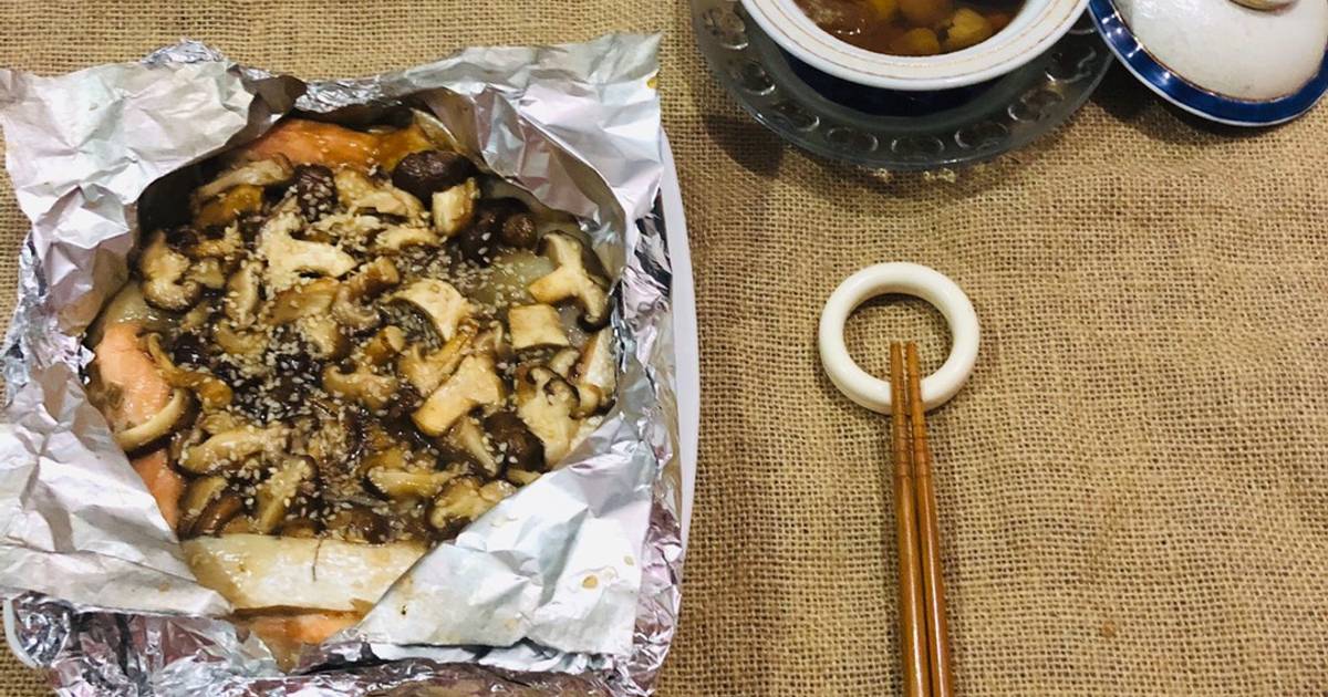 Cá om nấm đông cô -ăn dặm