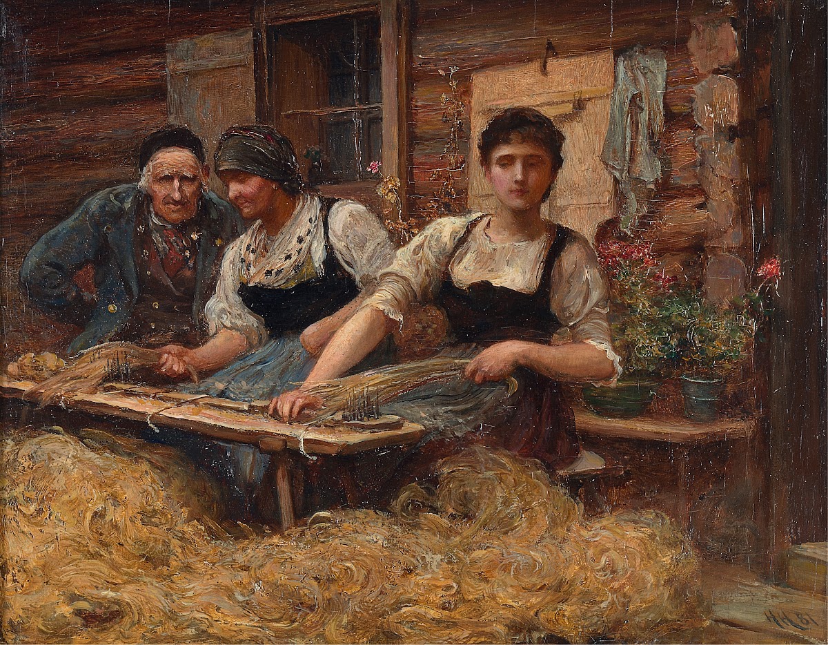 Carding Wool 1881