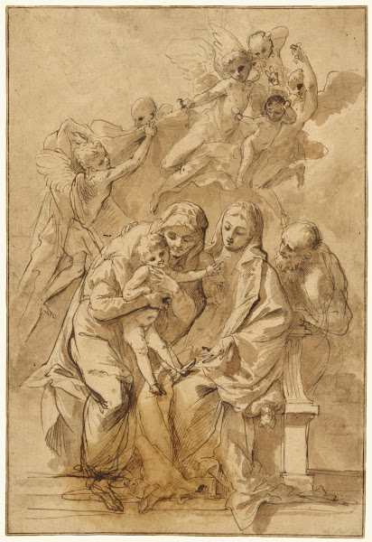 Holy Family with Saint Anne 16451650