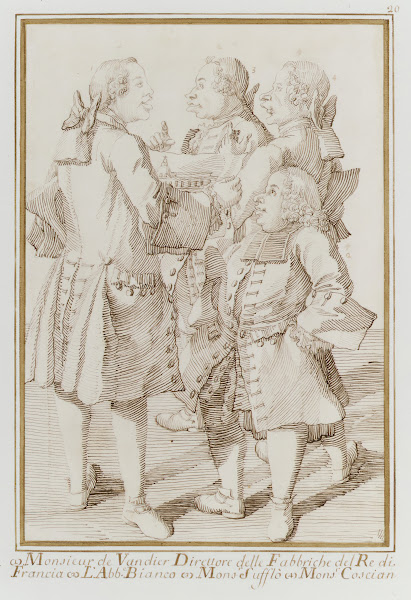 The Marquis de Vandières Abbé Jean Bernard Le Blanc Germain Soufflot and Charles