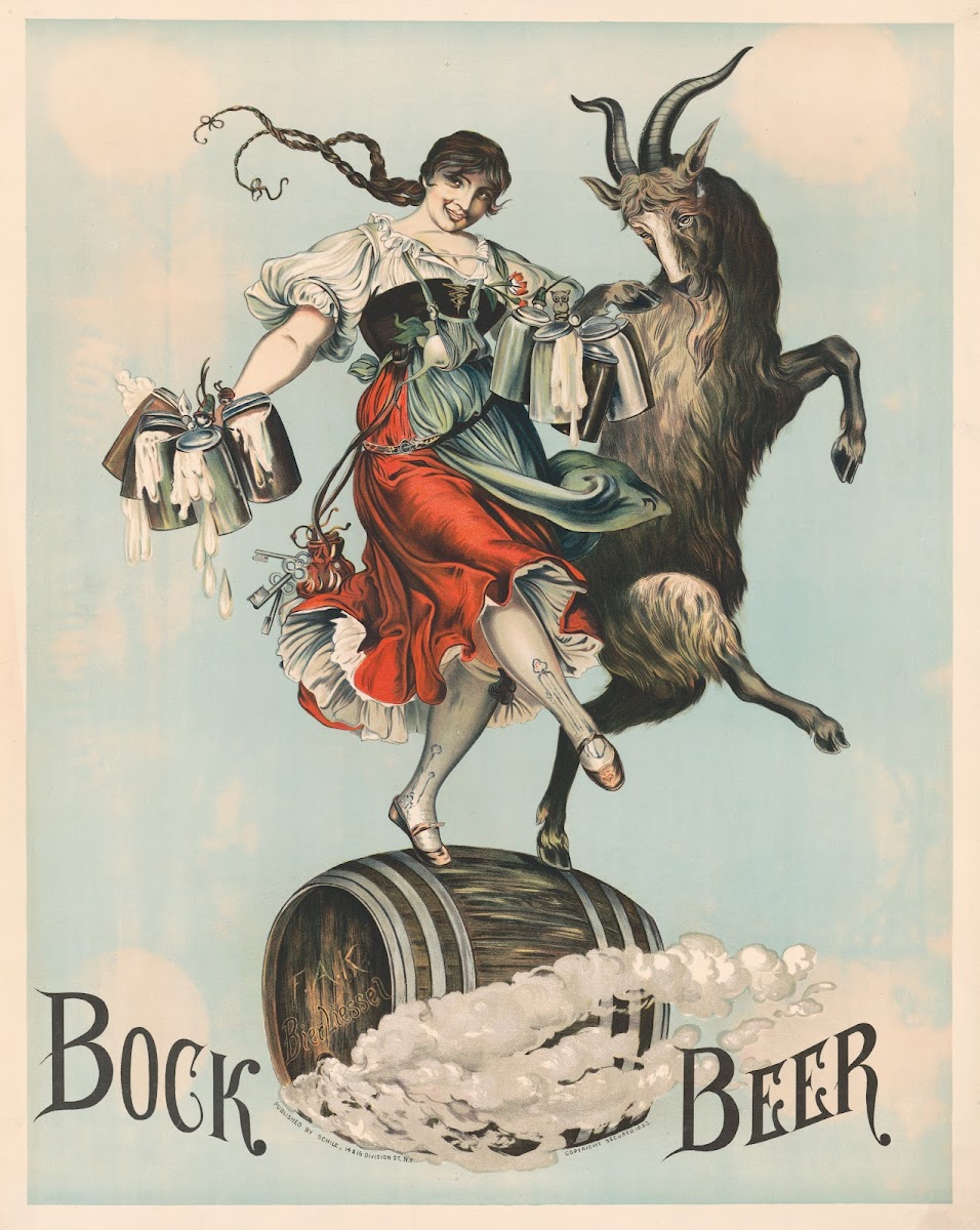 Bock beer 1883