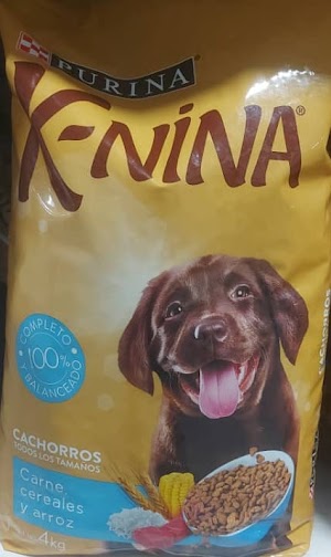 ALIMENTO PARA PERRO CACHORRO PURINA K-NINA (CARNE, CEREALES Y ARROZ)