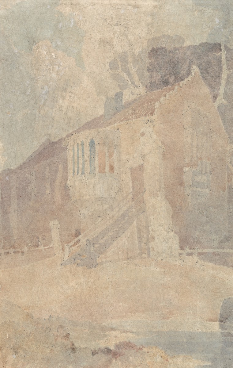 An Old Building with an Oriel Window Converted for Use as a Barn 1805 to 1806