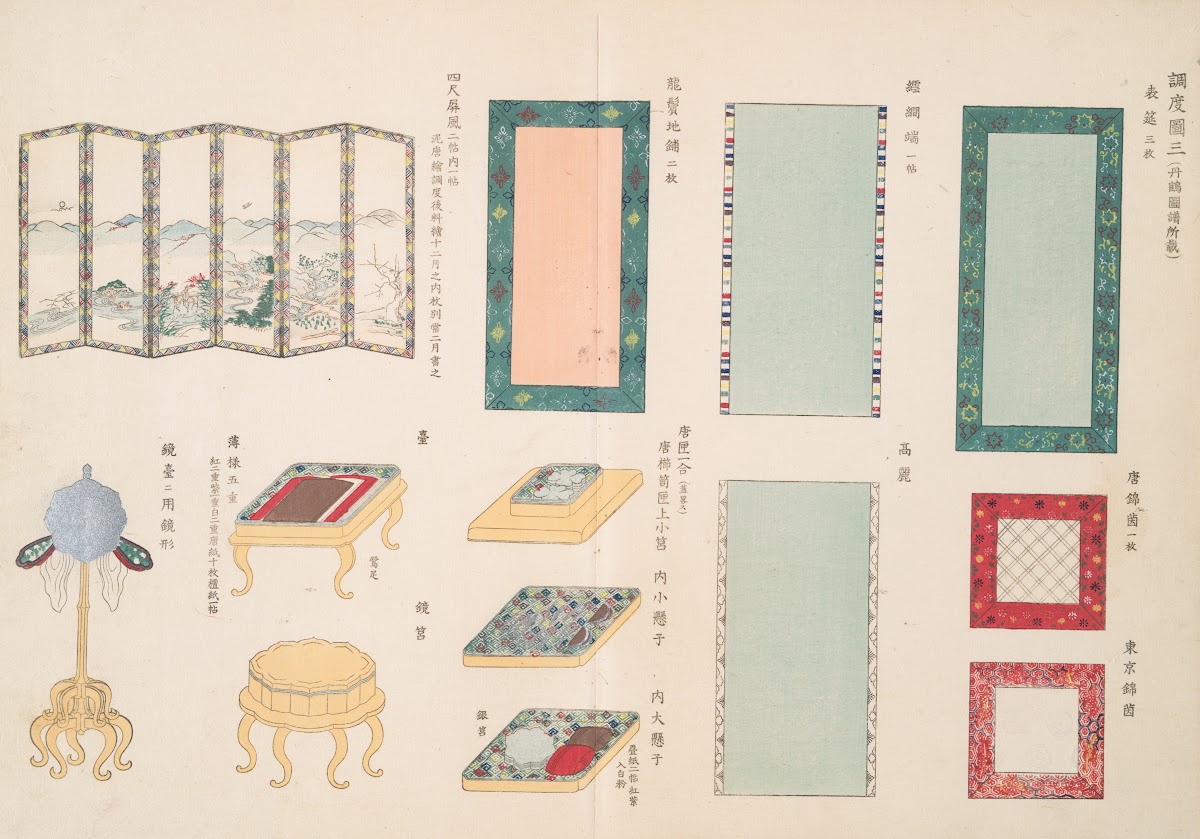 An illustration of a scribes tools 3 1908