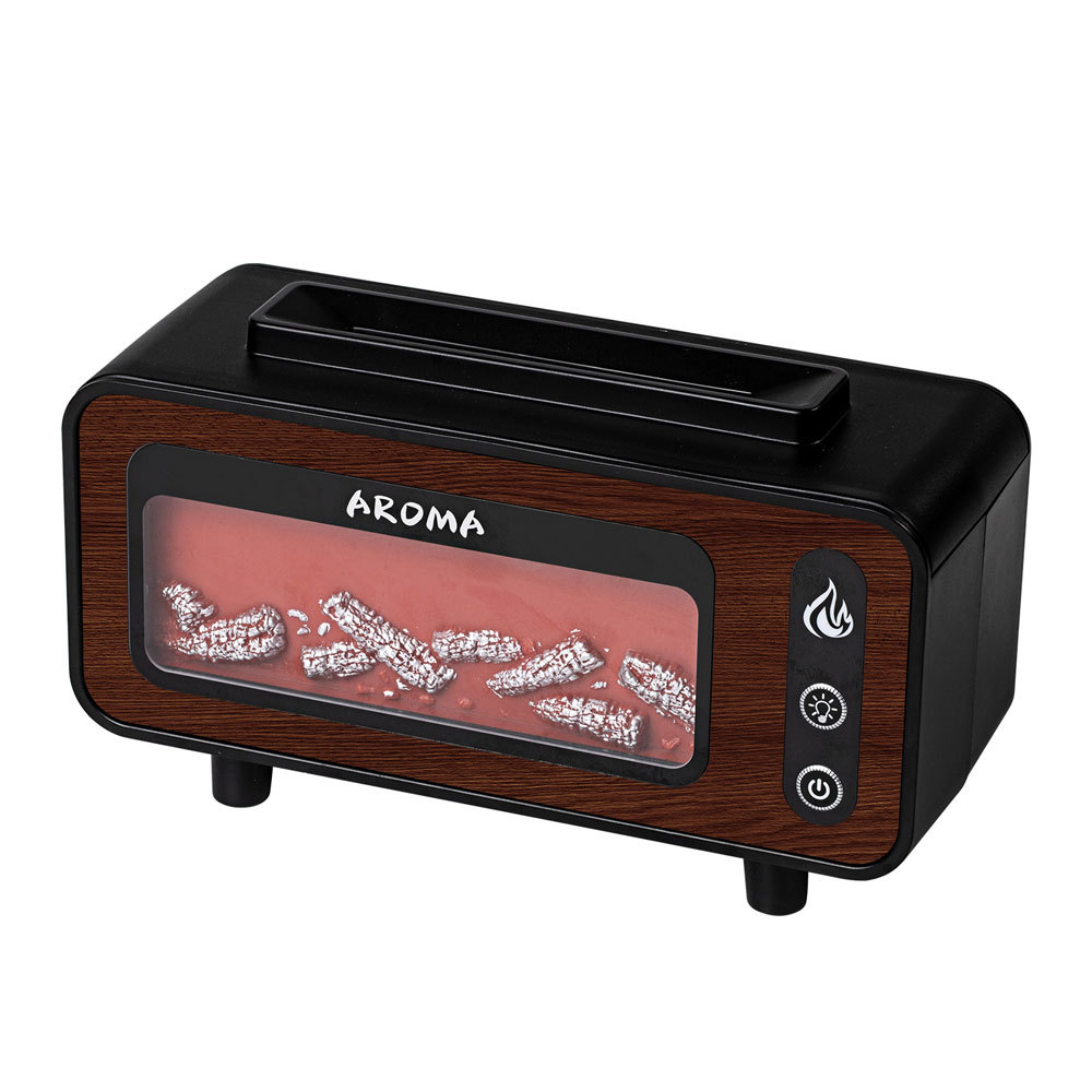 Flame Aroma Diffuser with Ultrasonic and LED