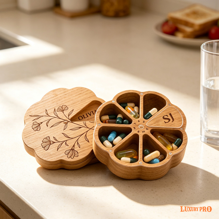 Seven - Compartment Pill Box