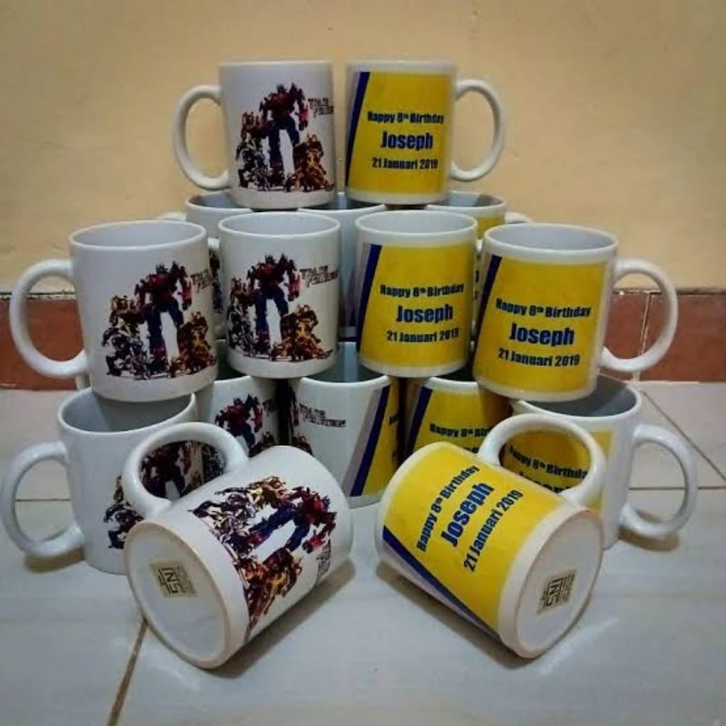 Costum Gelas keramik/MUGH KERAMIK/mug sovenir/design bebas — foto 3