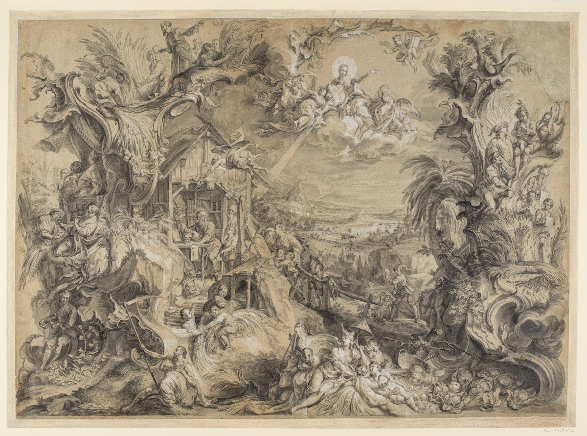 Die Verherrlichung des Sommers mit dem heiligen Hieronymus