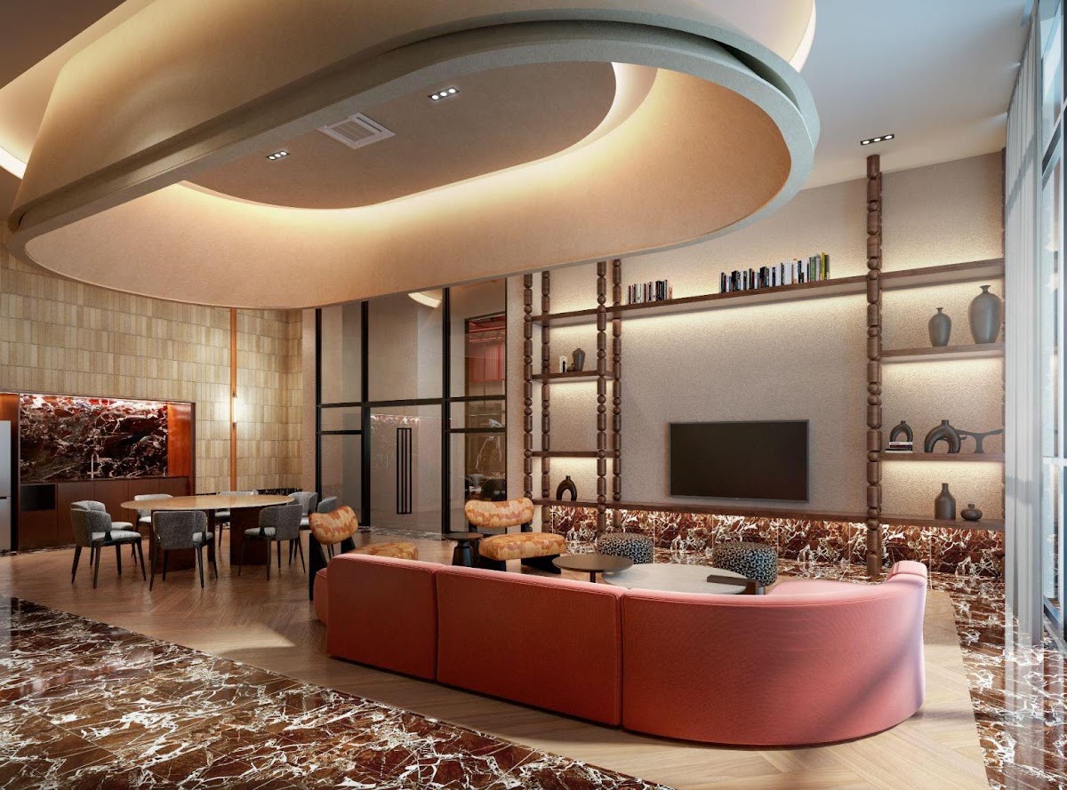 Phoeniz Suites @ KL City Centre — resident lounge