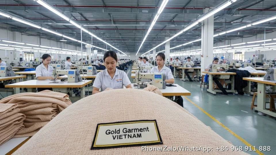 Garment Manufacturing - Gold Garment Vietnam