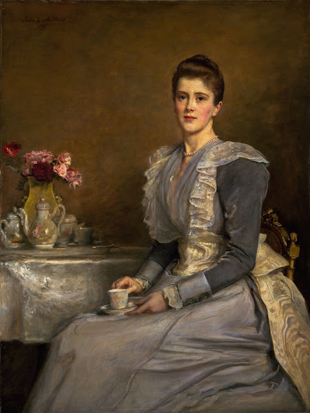 Portrait of Mary Endicott d1957 Mrs Joseph Chamberlain 1890 91