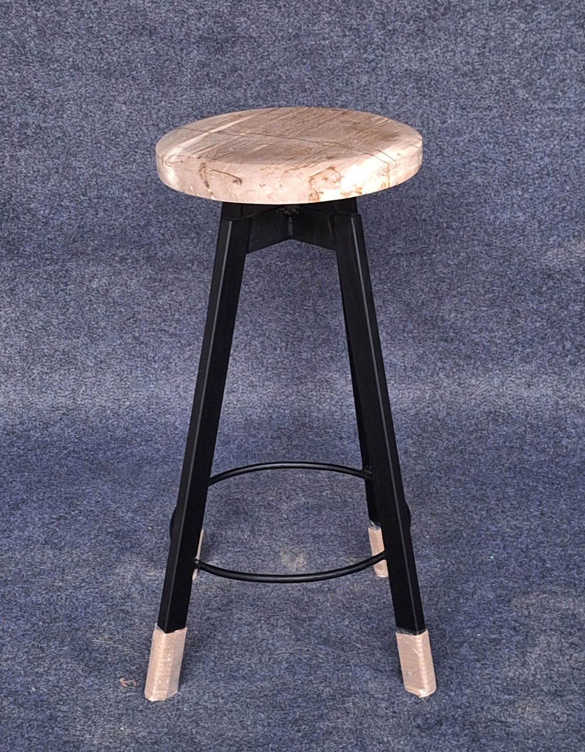 BAR STOOL — SKU BR.24.25 | Petrified Wood by PJ Antique Bali
