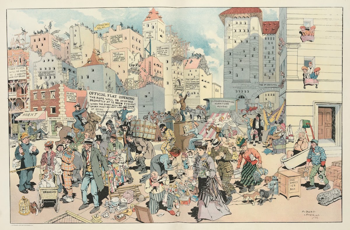 The flat boomers of Gotham 1906