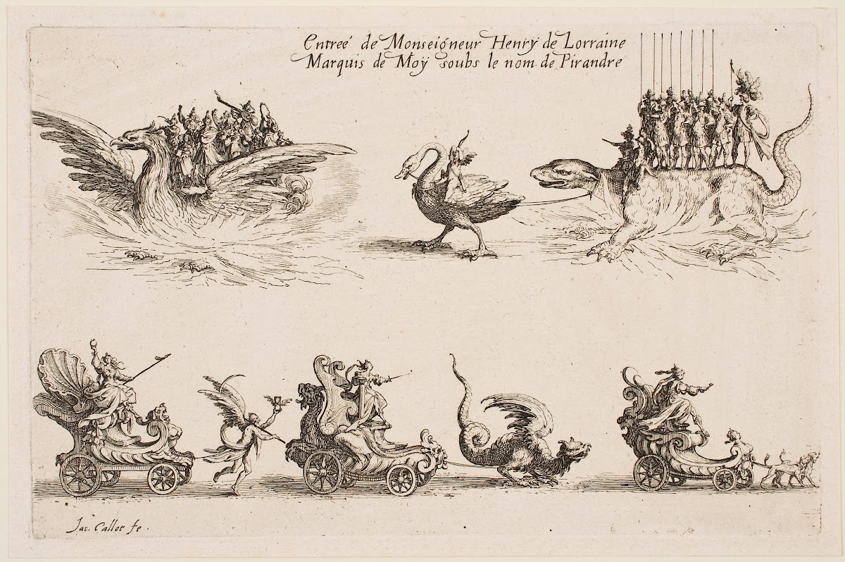 Entrance of Monseigneur Henry de Lorraine 1627