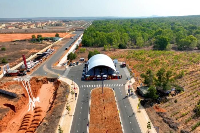 Khởi công Cảng hàng không dân dụng Phan Thiết - Đài Phát thanh và truyền hình Hà Nội