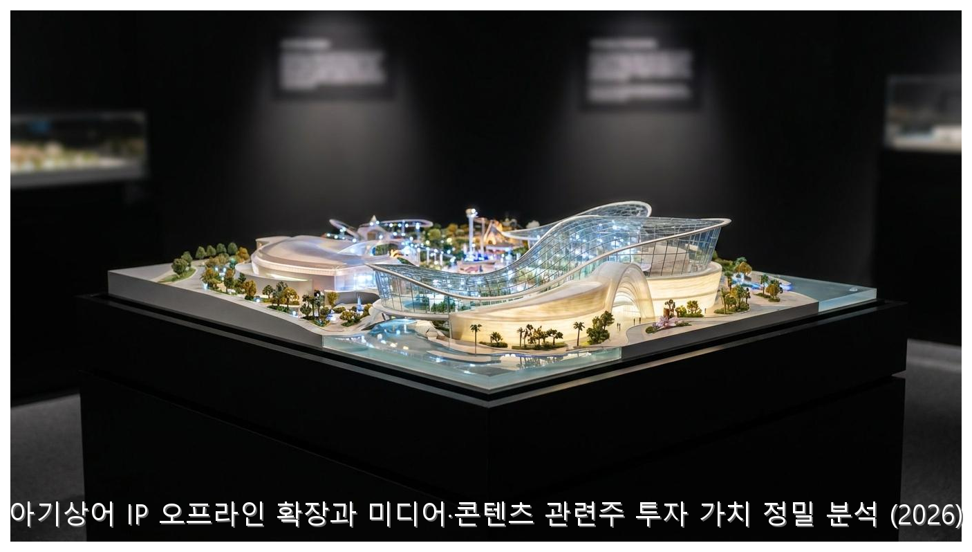 아기상어 IP 오프라인 확장과 미디어·콘텐츠 관련주 투자 가치 정밀 분석 (2026) 핵심 안내 및 분석 인포그래픽 (6)