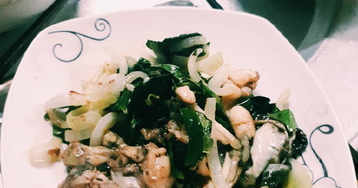 Ếch xào lá lốt